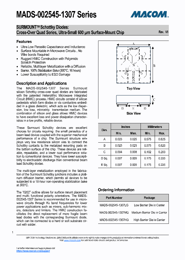 MADS-002545-1307HG_8658909.PDF Datasheet