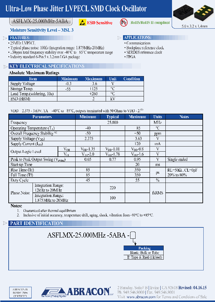 ASFLMX-25000MHZ-5ABA_8659379.PDF Datasheet