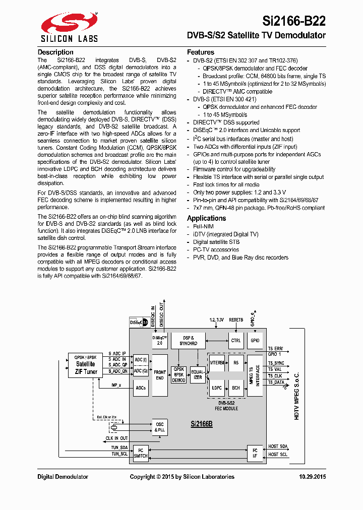 SI2166-B22_8659500.PDF Datasheet