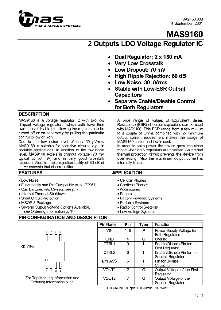 MAS9160ASMJ-T_8660594.PDF Datasheet