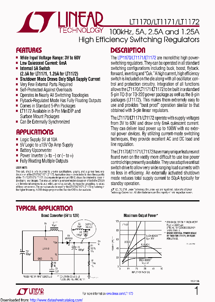 LT1171IQPBF_8661231.PDF Datasheet