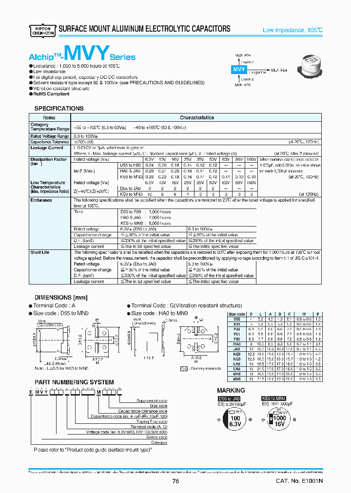 EMVY160ARA102MKE0S_8662430.PDF Datasheet