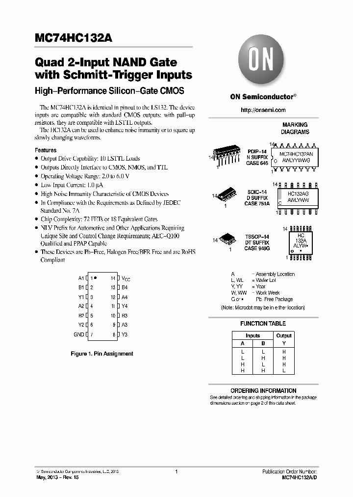 NLV74HC132ADTG_8663391.PDF Datasheet