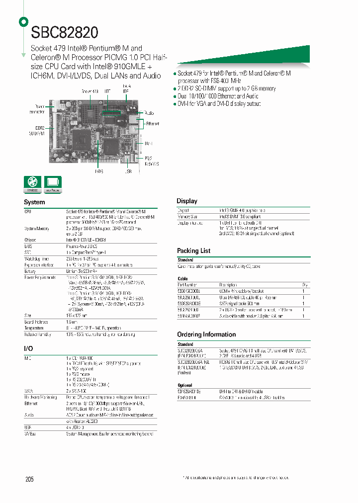 SBC82820DGGA_8663522.PDF Datasheet