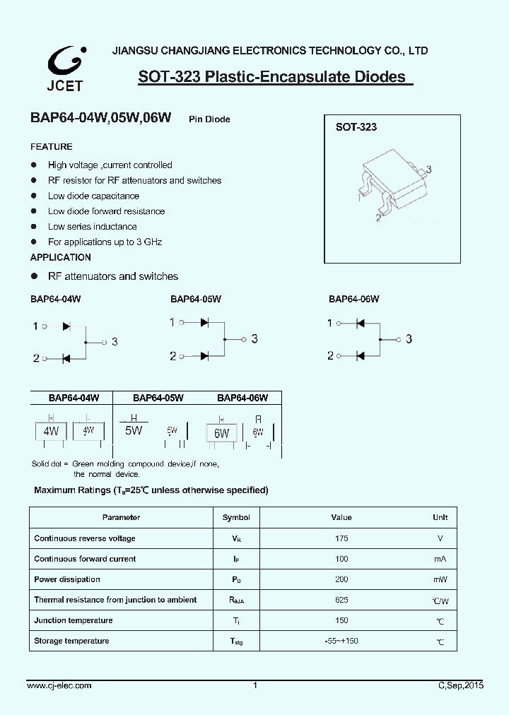 BAP64-04W_8664303.PDF Datasheet