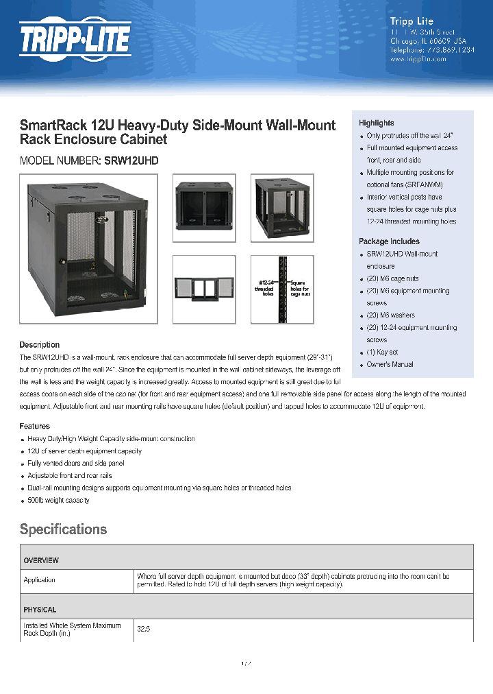 SRW12UHD_8664427.PDF Datasheet