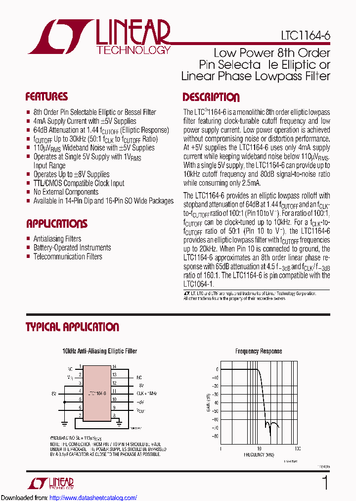 LTC1164-6CSWPBF_8664640.PDF Datasheet