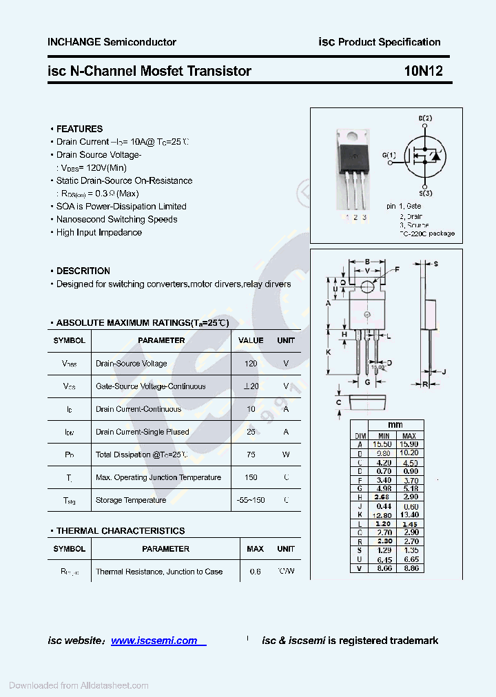 10N12-220_8666253.PDF Datasheet