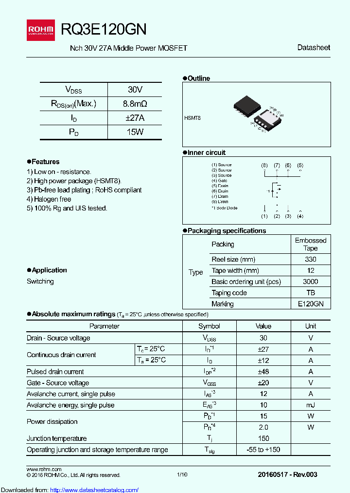 RQ3E120GN_8668337.PDF Datasheet