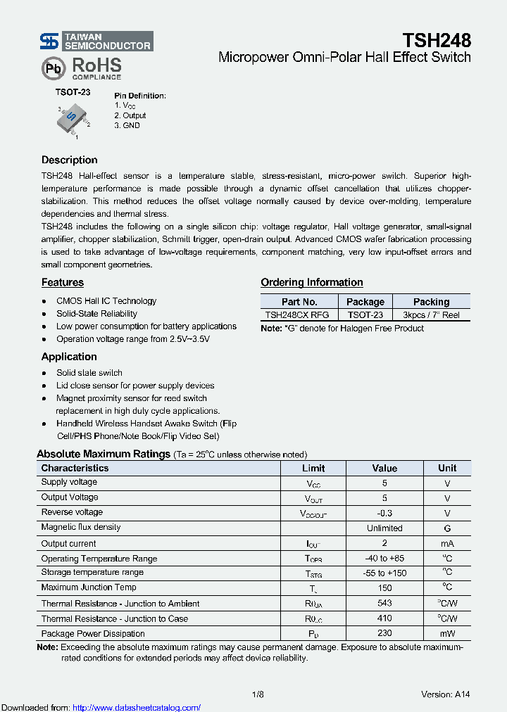 TSH248CX_8670185.PDF Datasheet