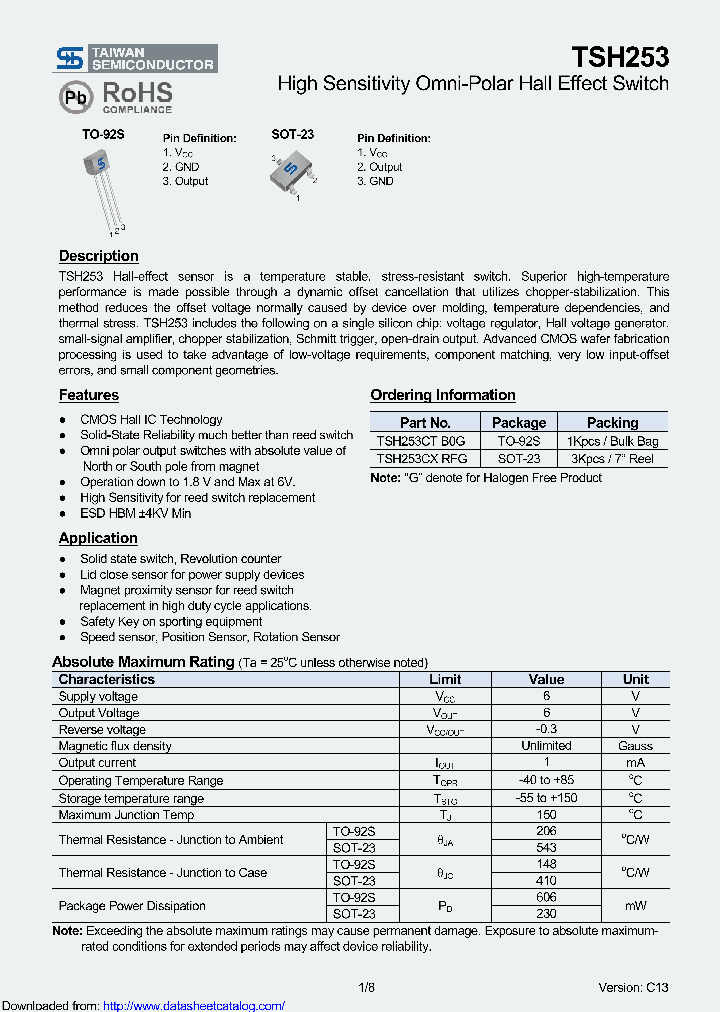 TSH253CT_8670188.PDF Datasheet