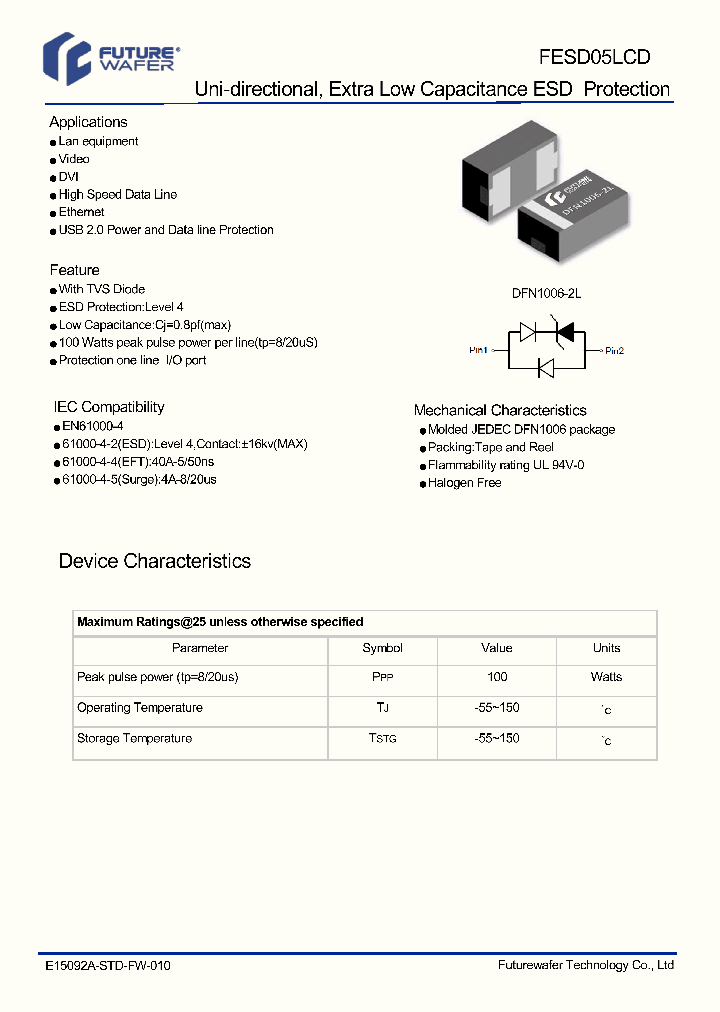 FESD05LCD-08PF_8673279.PDF Datasheet