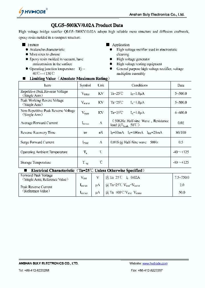 QLG5-500KV002A_8673554.PDF Datasheet