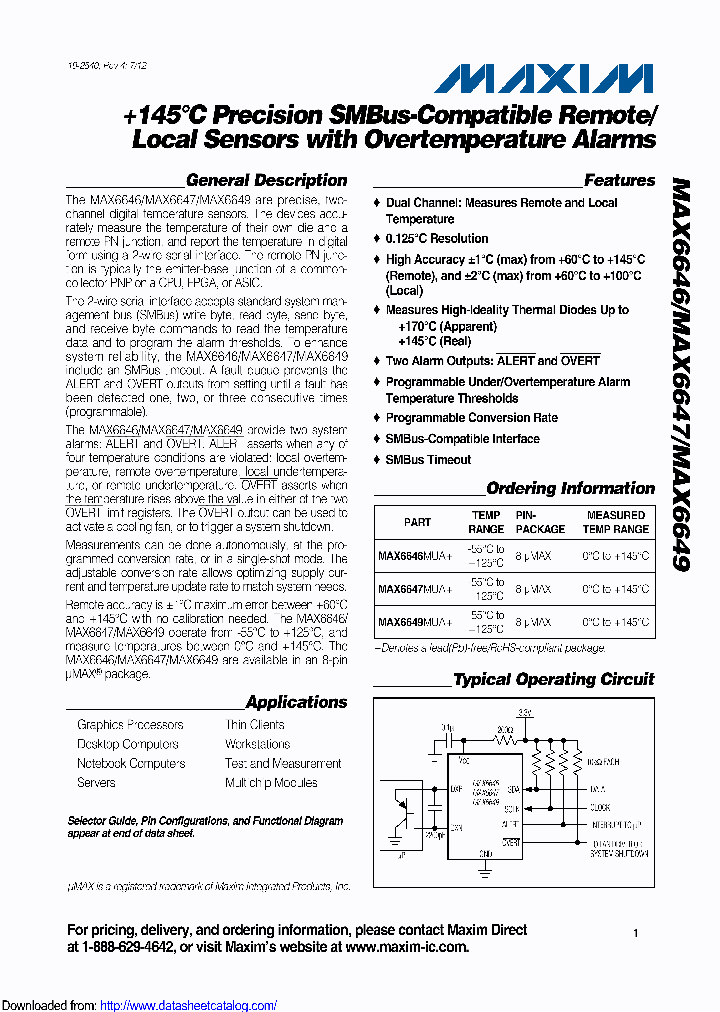 MAX6649YMUA_8673814.PDF Datasheet