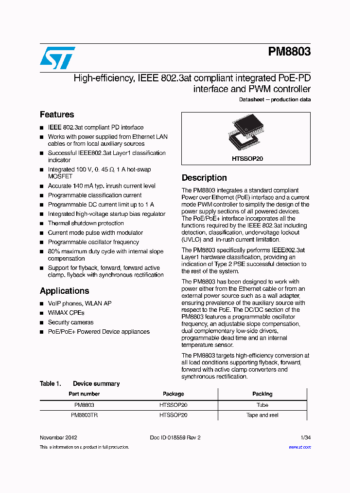 PM8803TR_8673922.PDF Datasheet