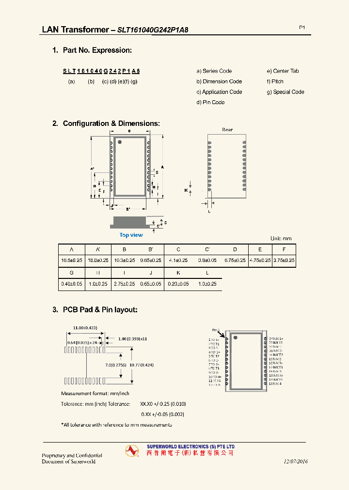 SLT161040G242P1A8_8674747.PDF Datasheet