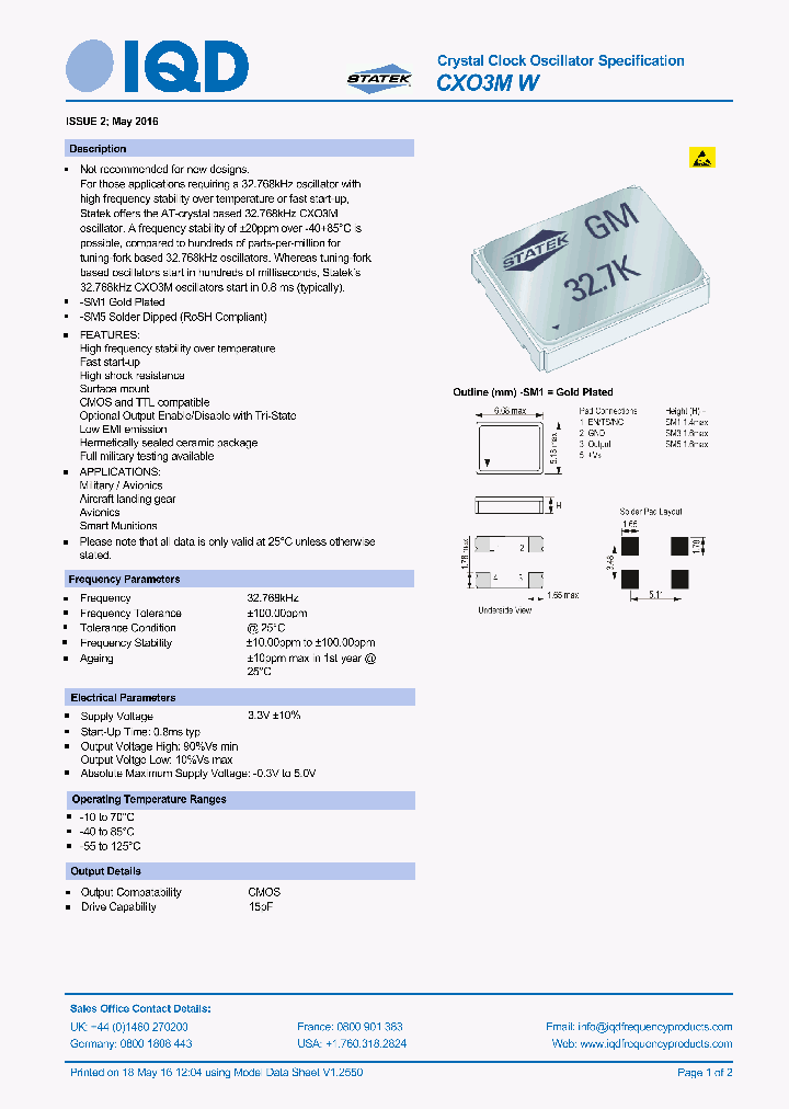 CXO3M-W_8675157.PDF Datasheet