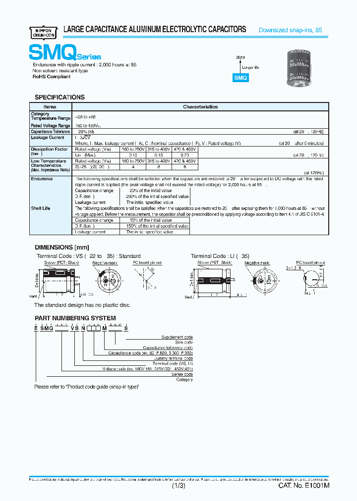 ESMQ161VSN392MA50S_8674964.PDF Datasheet