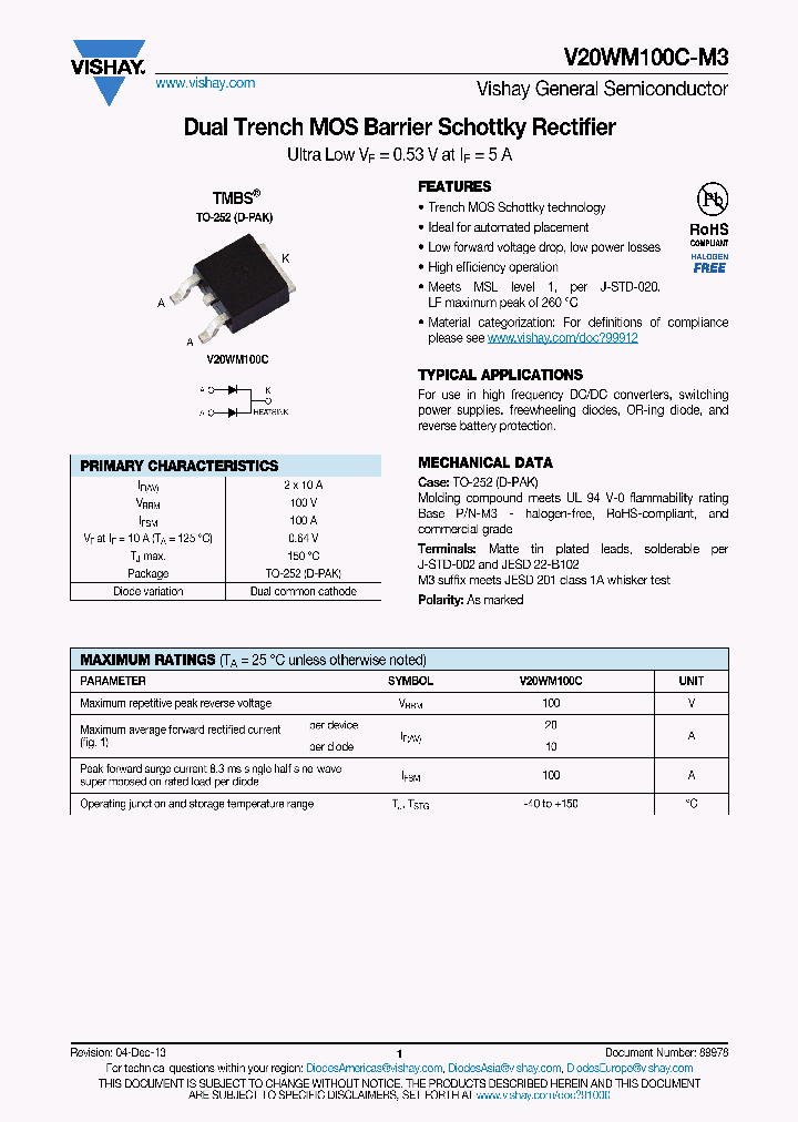 V20WM100C-M3_8676492.PDF Datasheet
