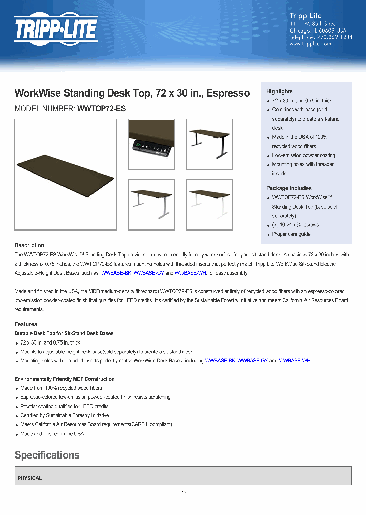 WWTOP72-ES_8676982.PDF Datasheet