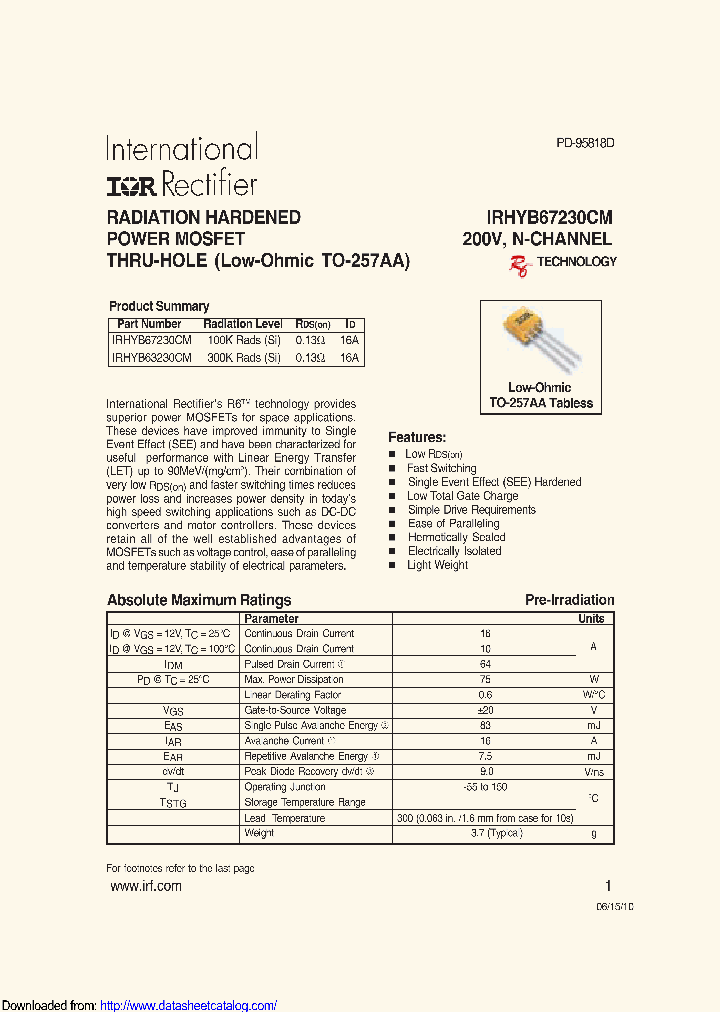 IRHYB67230CM_8678148.PDF Datasheet