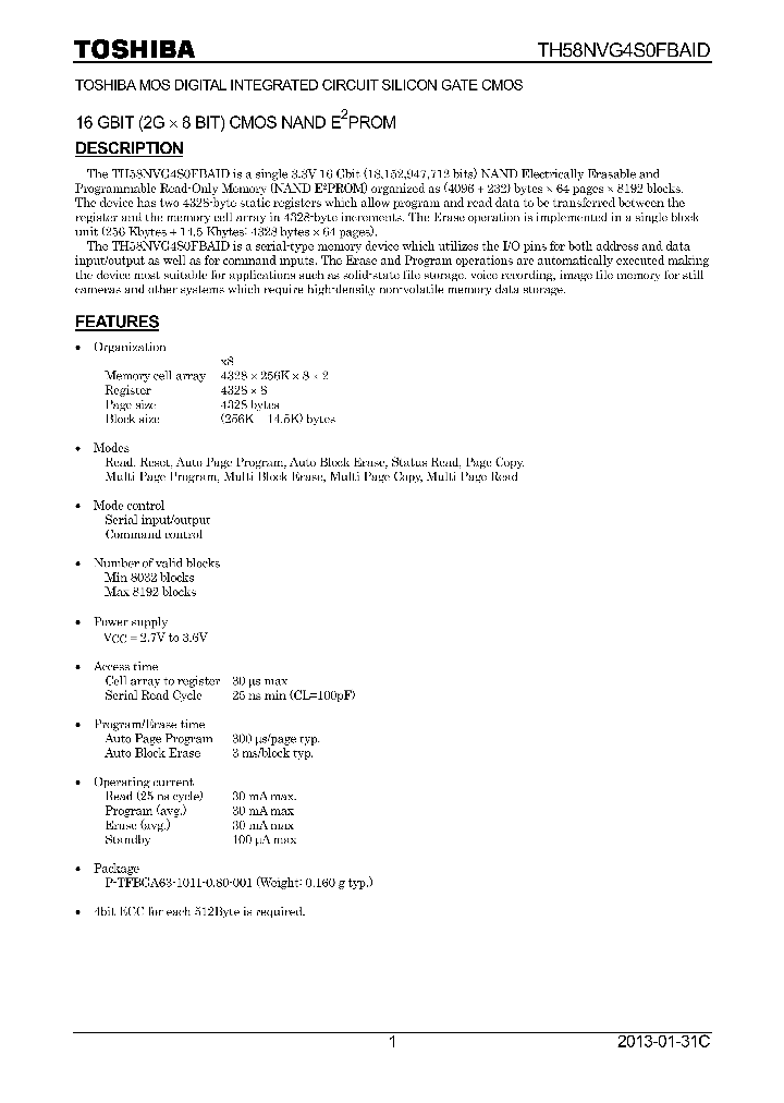TH58NVG4S0FBAID_8678530.PDF Datasheet