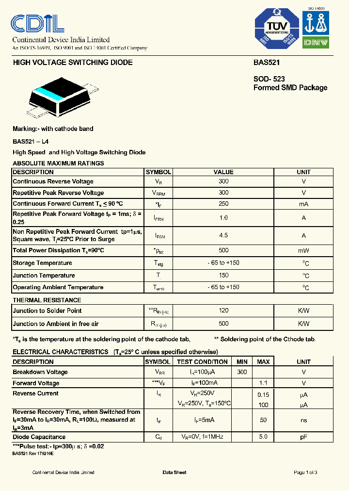 BAS521_8679789.PDF Datasheet