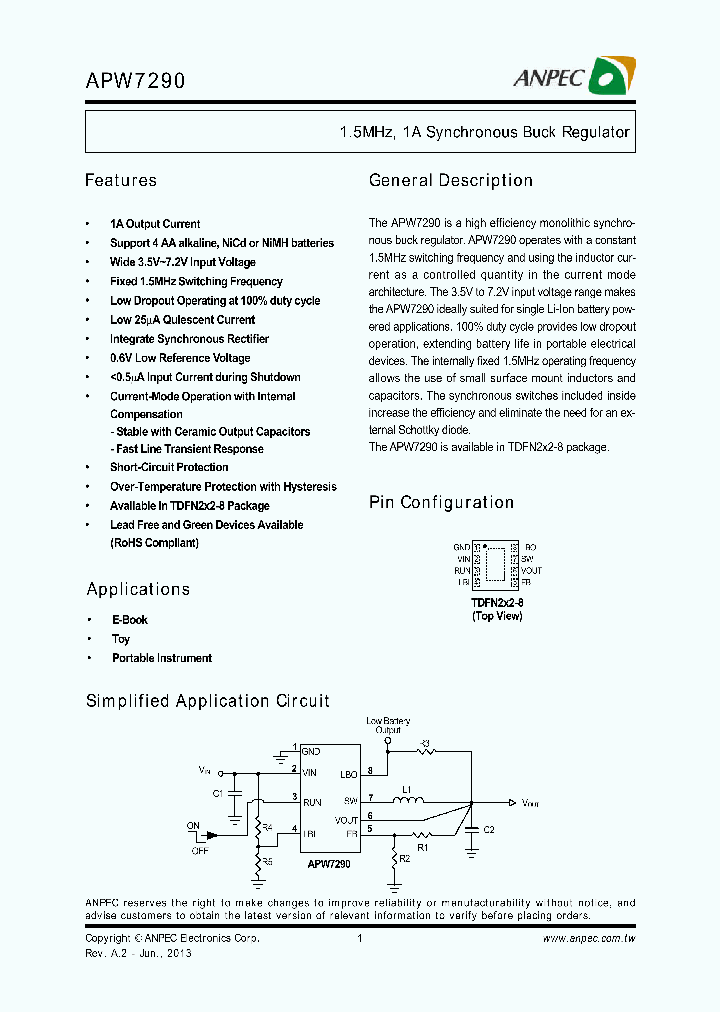 APW7290_8680323.PDF Datasheet
