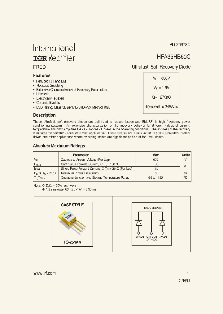 HFA35HB60C-15_8681545.PDF Datasheet