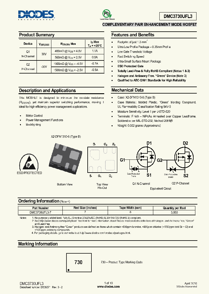 DMC3730UFL3_8681583.PDF Datasheet