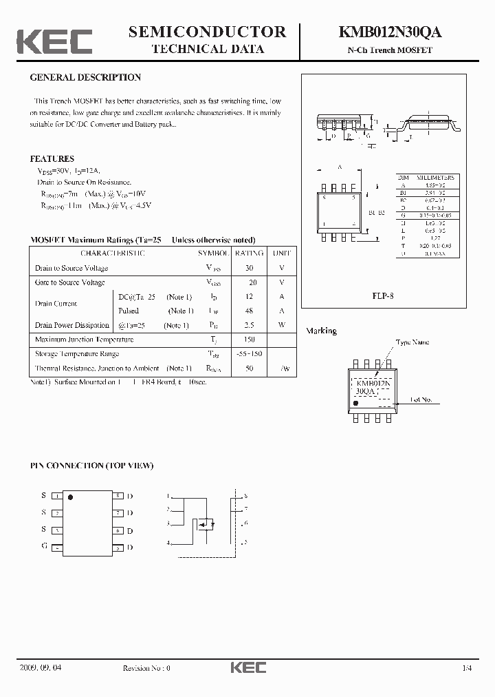 KMB012N30QA-15_8681970.PDF Datasheet