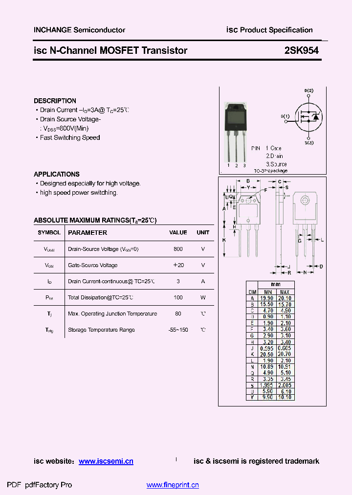 2SK954_8683699.PDF Datasheet
