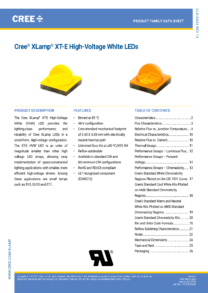 XTEHVW-Q0-0000-00000LD50_8686540.PDF Datasheet
