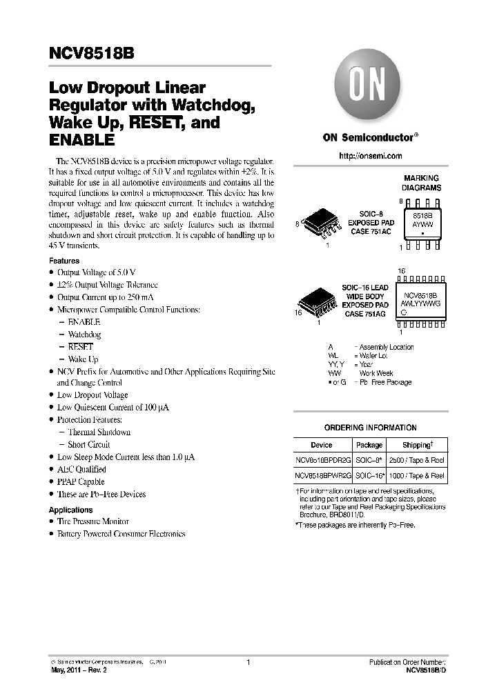 NCV8518BPWR2G_8687037.PDF Datasheet