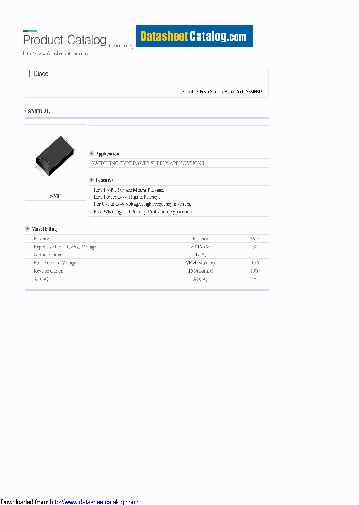 SMFB13L_8687457.PDF Datasheet