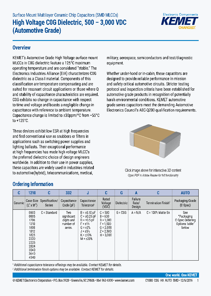C2824C332BDGACAUTO_8688610.PDF Datasheet