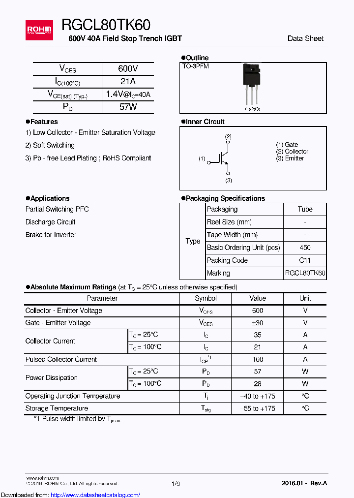 RGCL80TK60_8690493.PDF Datasheet