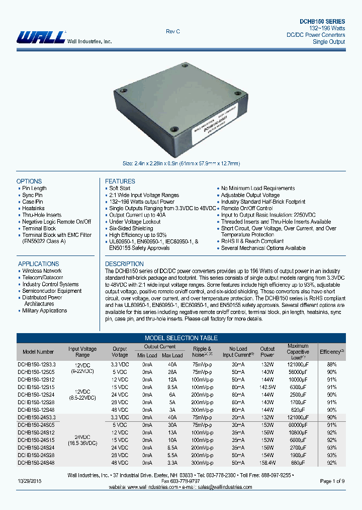 DCHB150-24S28_8690967.PDF Datasheet