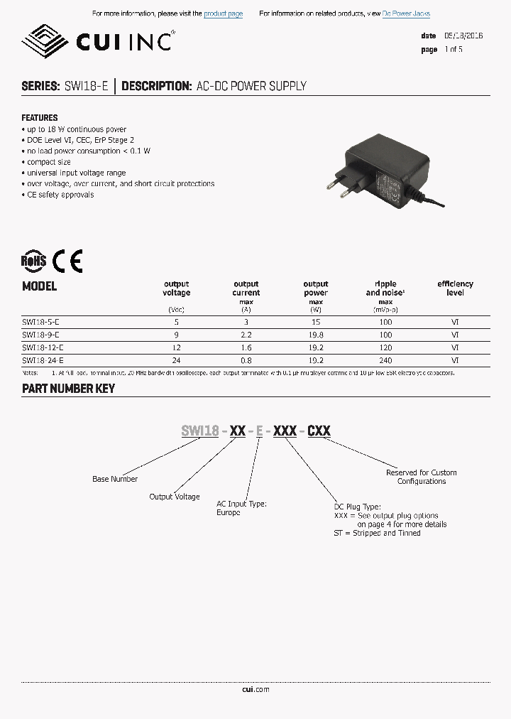 SWI18-5-E_8692526.PDF Datasheet