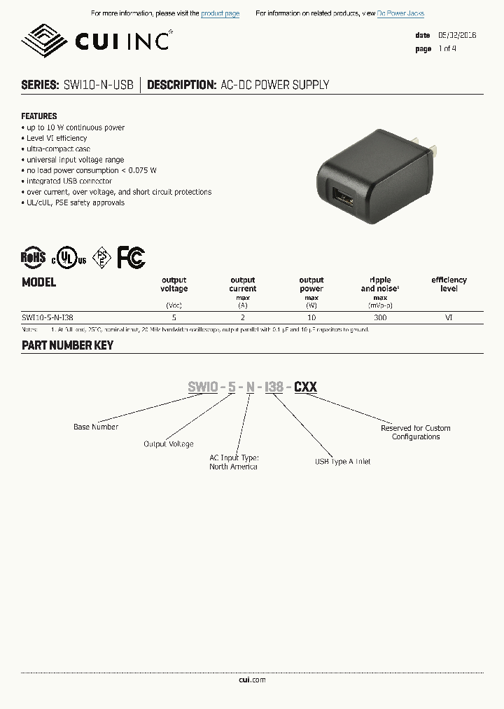 SWI10-N-USB_8692512.PDF Datasheet