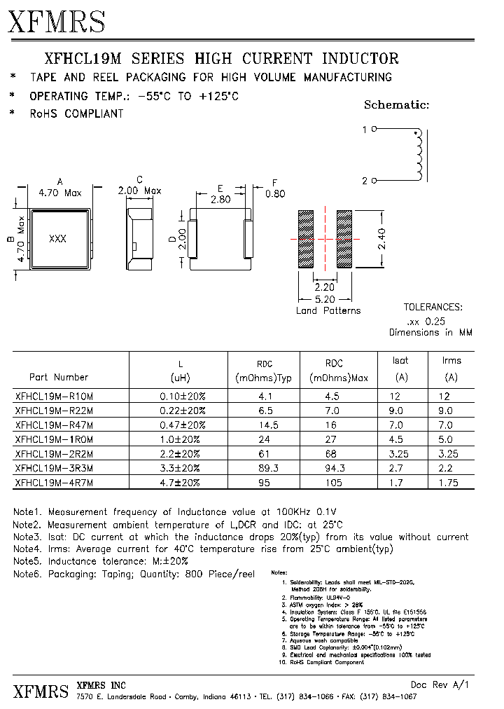 XFHCL19M-XXXX_8692922.PDF Datasheet