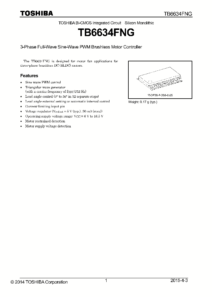 TB6634FNG_8693657.PDF Datasheet
