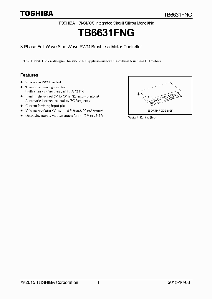 TB6631FNG_8693656.PDF Datasheet
