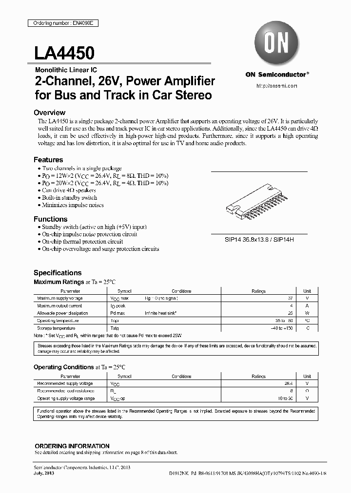 LA4450-E_8694652.PDF Datasheet