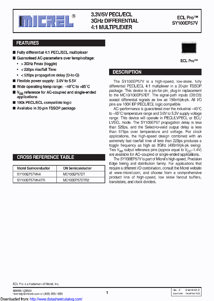 SY100EP57VK4G_8695142.PDF Datasheet