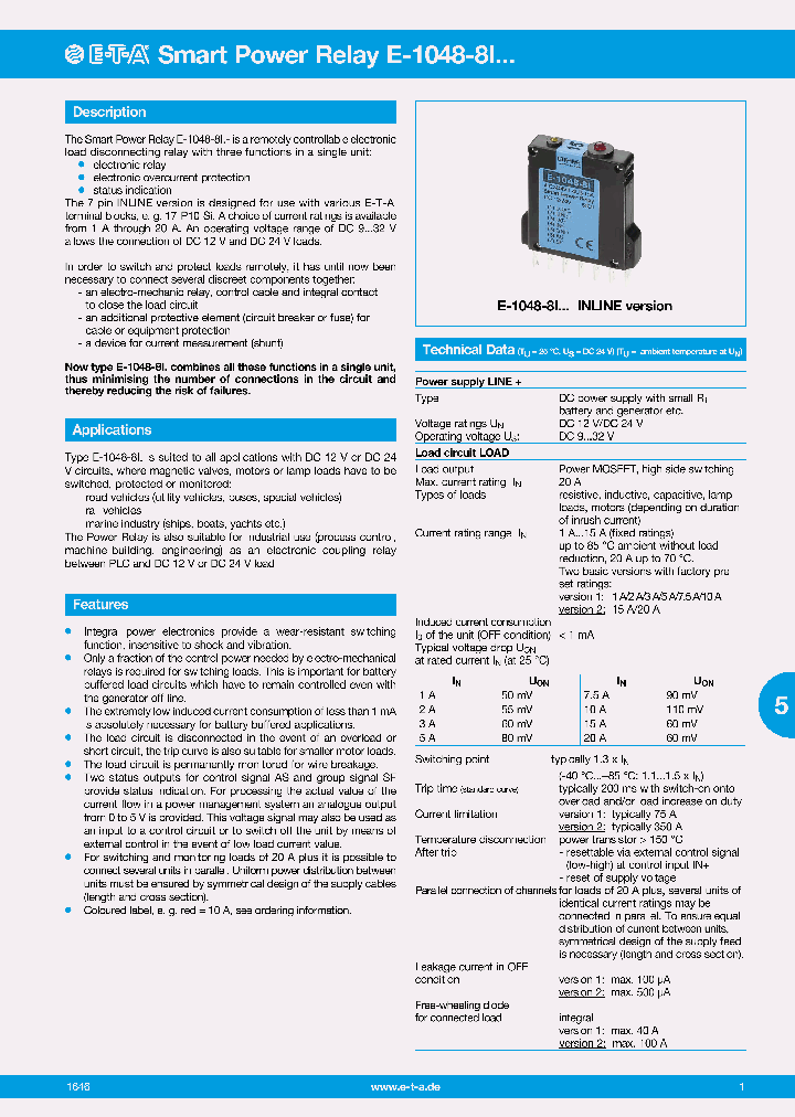 E-1048-8I3-C0A4V0-4U3-2A_8696484.PDF Datasheet