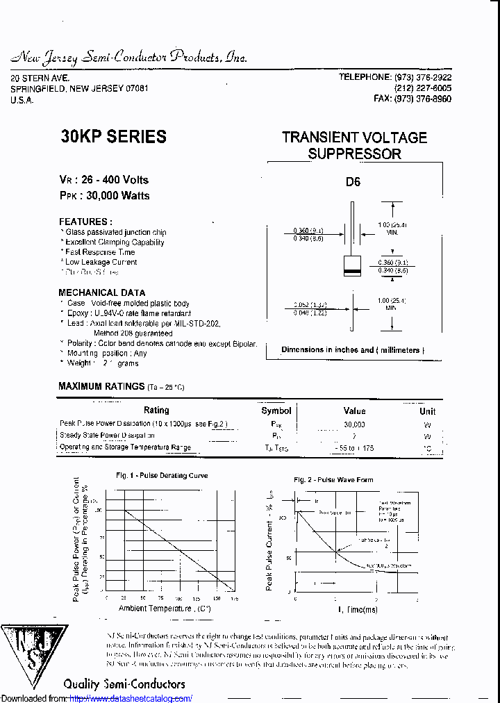 30KP250_8696787.PDF Datasheet