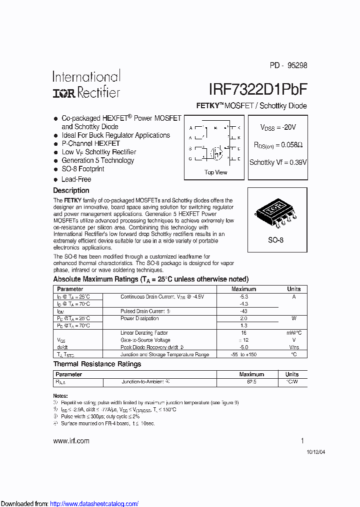 IRF7322D1TRPBF_8698072.PDF Datasheet