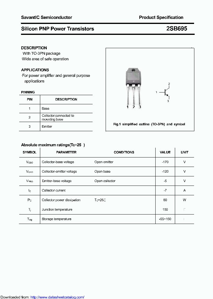 2SB695_8698548.PDF Datasheet