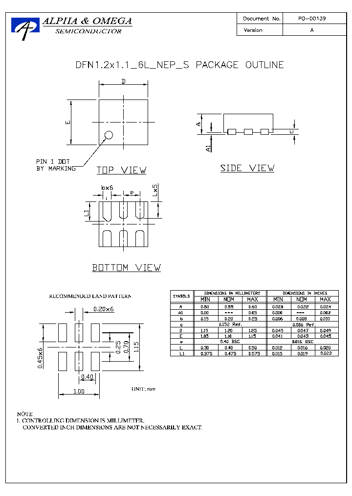 DFN12X11-6L_8699320.PDF Datasheet